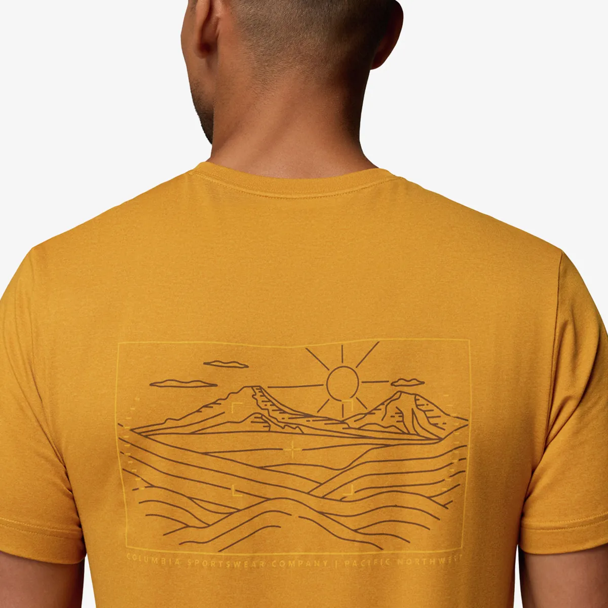 COLUMBIA T-Shirt Parsons Point™ SS Back Graphic Tee