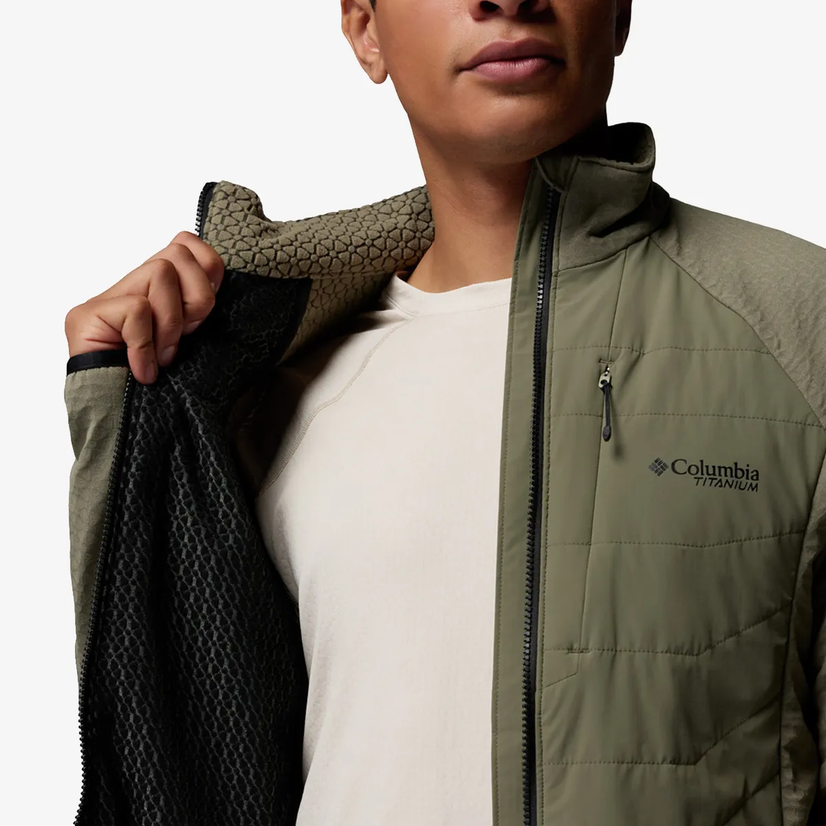 COLUMBIA Majica s patentom Arctic Crest™ II Hybrid Full Zip 