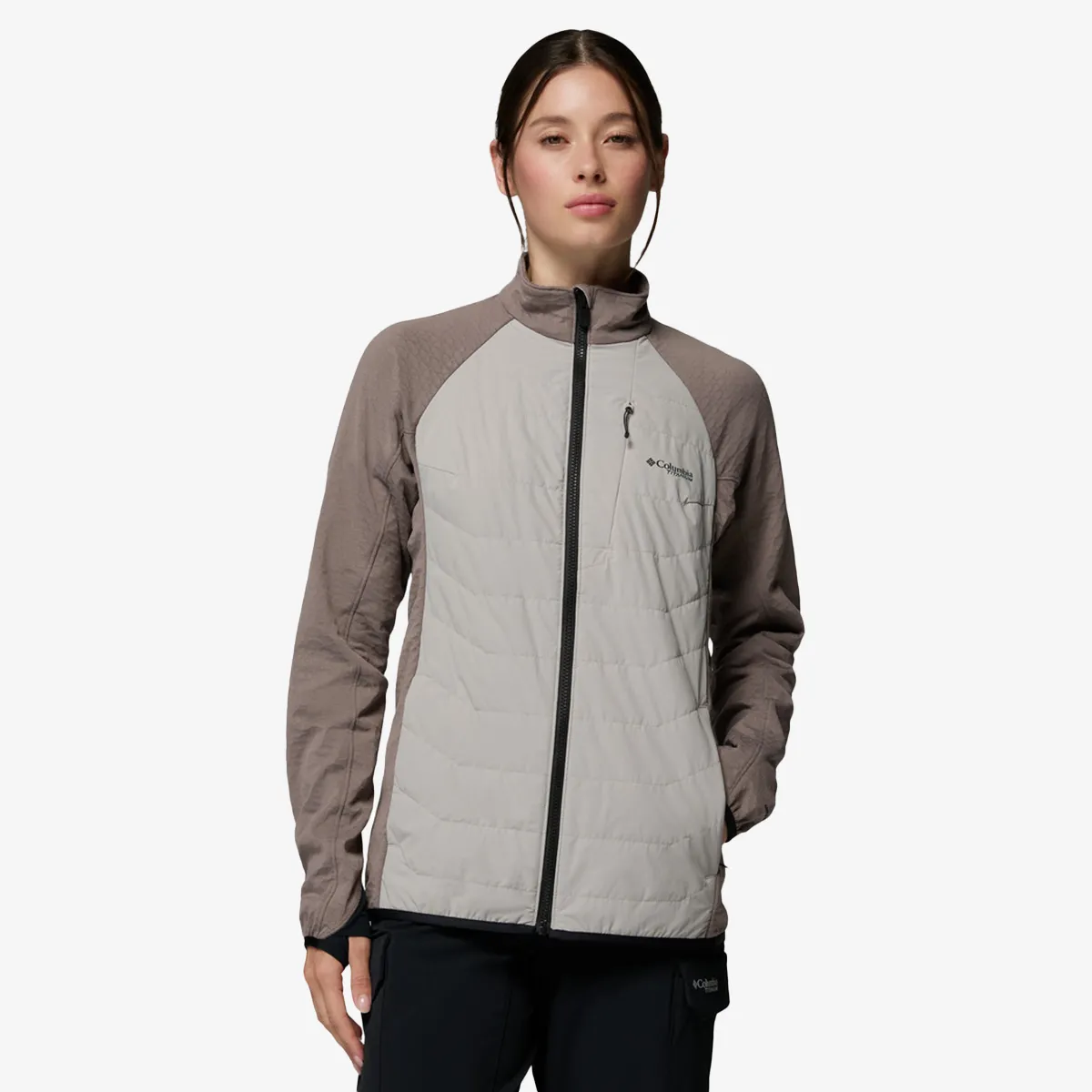 COLUMBIA Majica s patentom Arctic Crest™ II Hybrid Full Zip 