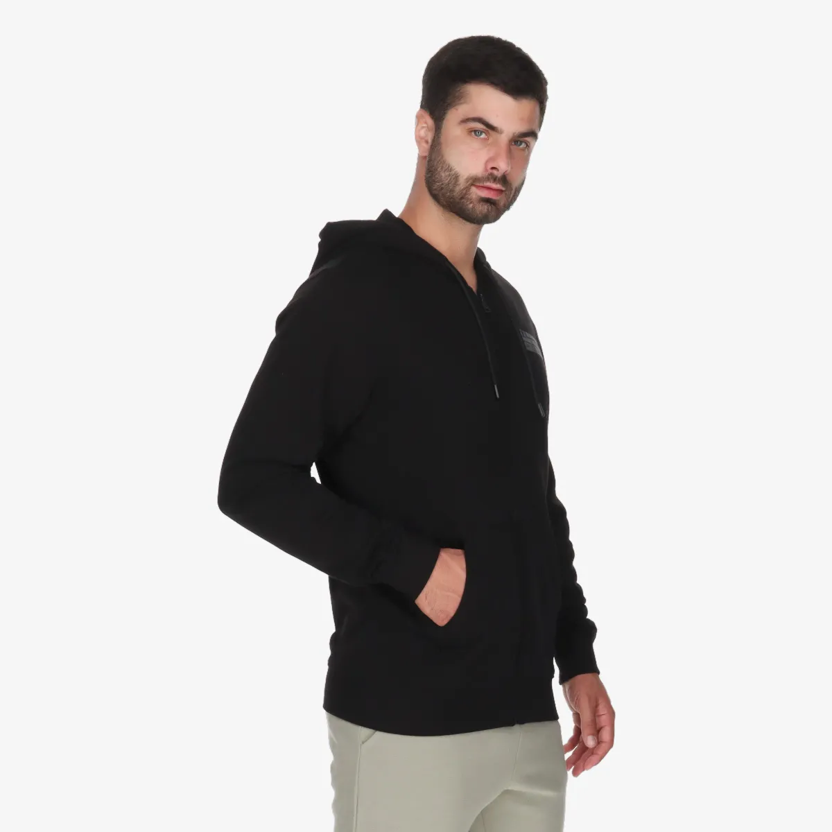CHAMPION Majica s kapuljačom s patentom GRAPHIC FULL ZIP HOODY