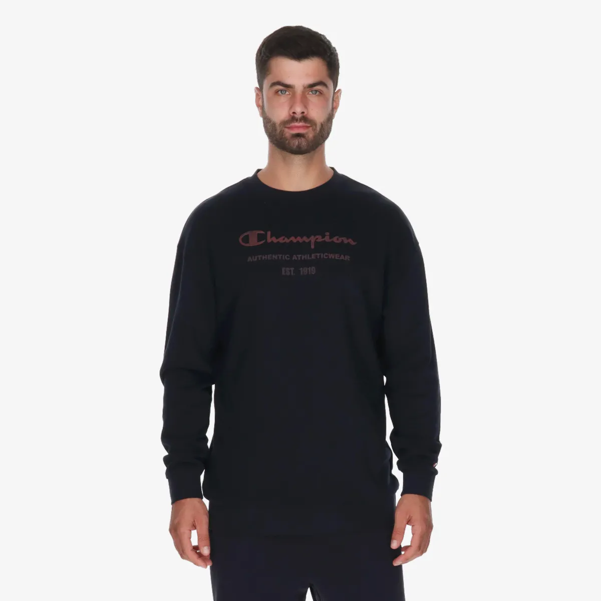 CHAMPION Majica bez kragne CH LINE CREWNECK 
