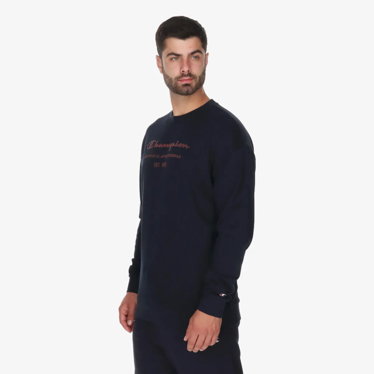 CHAMPION Majica bez kragne CH LINE CREWNECK 
