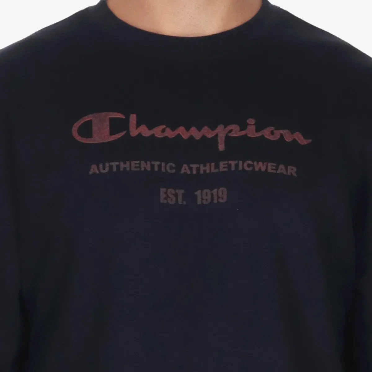 CHAMPION Majica bez kragne CH LINE CREWNECK 