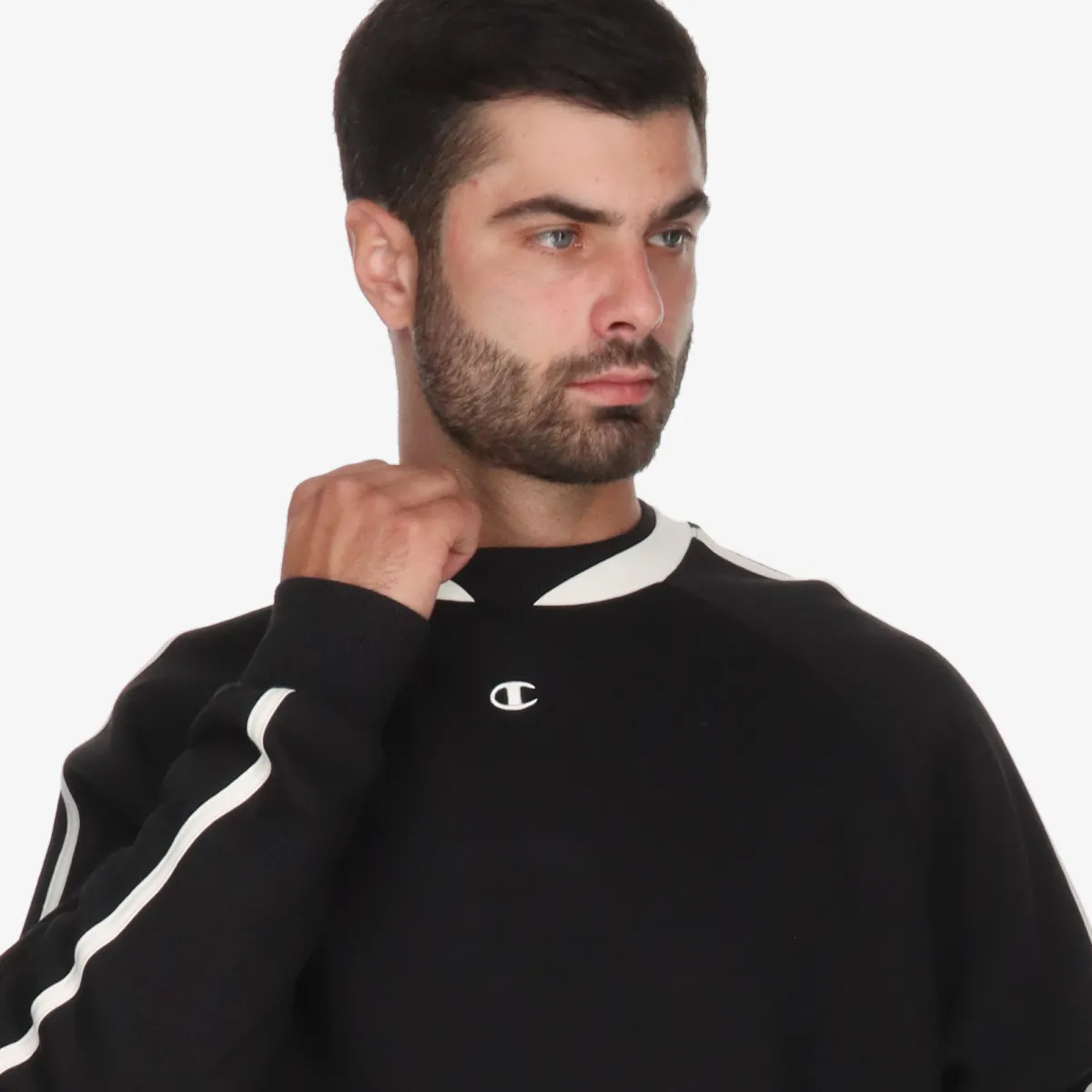 CHAMPION Majica bez kragne CH SPORT CREWNECK 