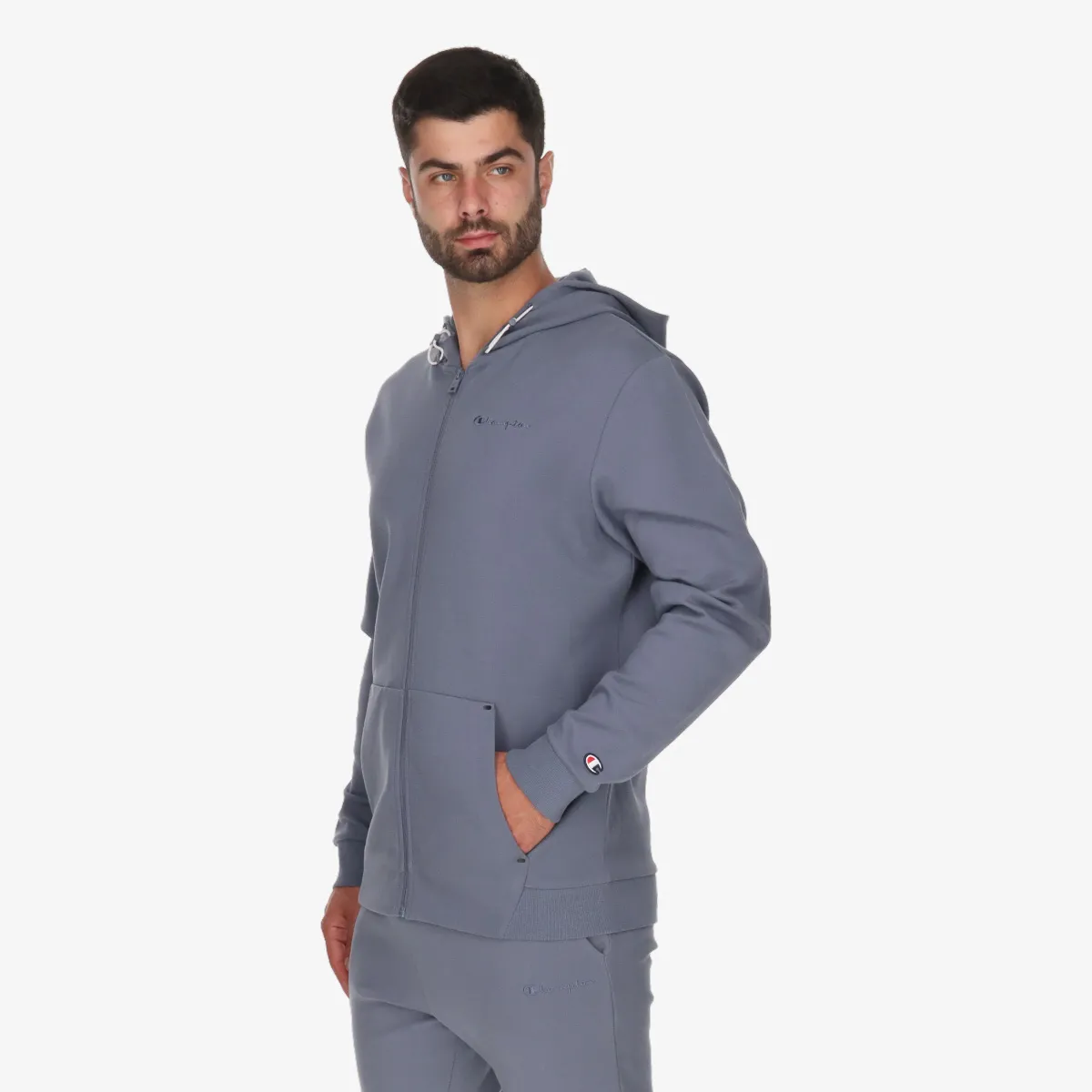 CHAMPION Majica s kapuljačom s patentom CH MOVE FULL ZIP HOODY 