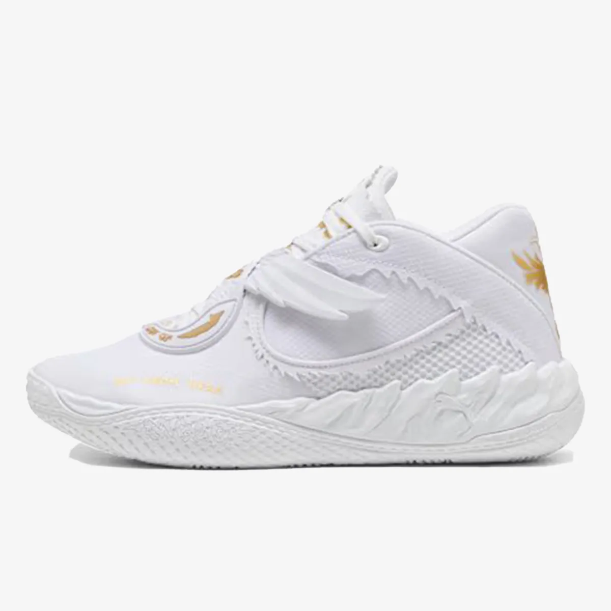 PUMA Tenisice MB.05 Mist PUMA White-Silver Mist 