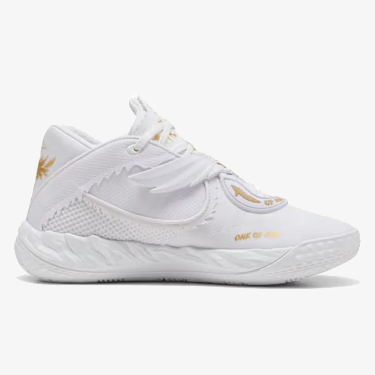 PUMA Tenisice MB.05 Mist PUMA White-Silver Mist 