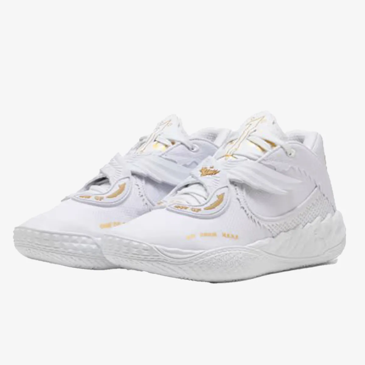 PUMA Tenisice MB.05 Mist PUMA White-Silver Mist 