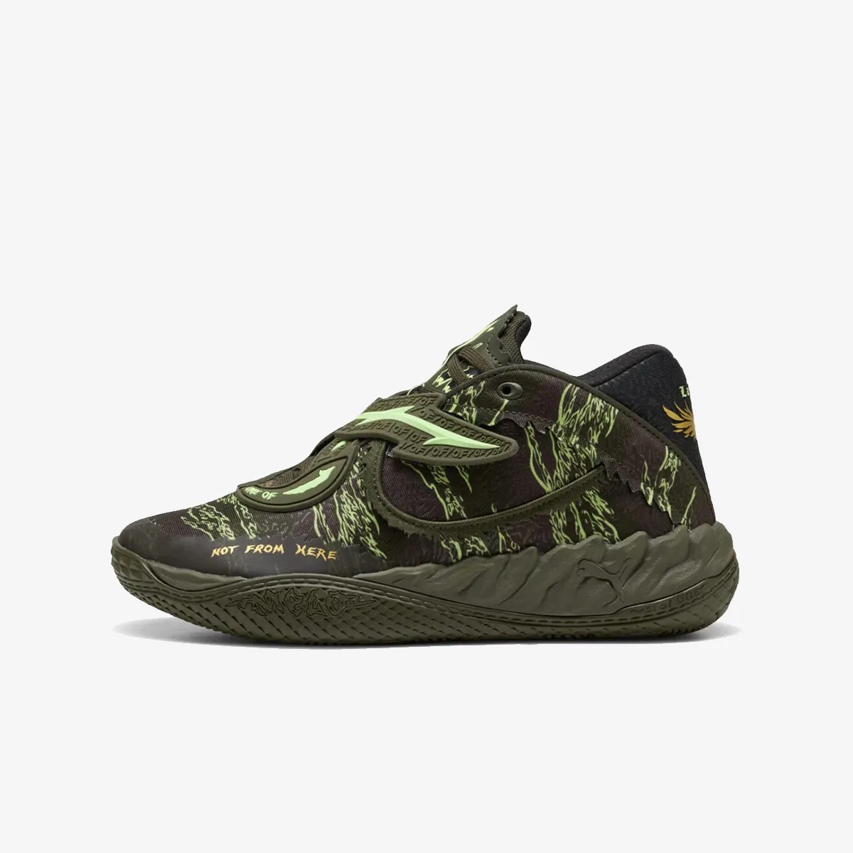 PUMA Tenisice MB.05 Camo Dark Olive-Fizzy Light-PUMA B 