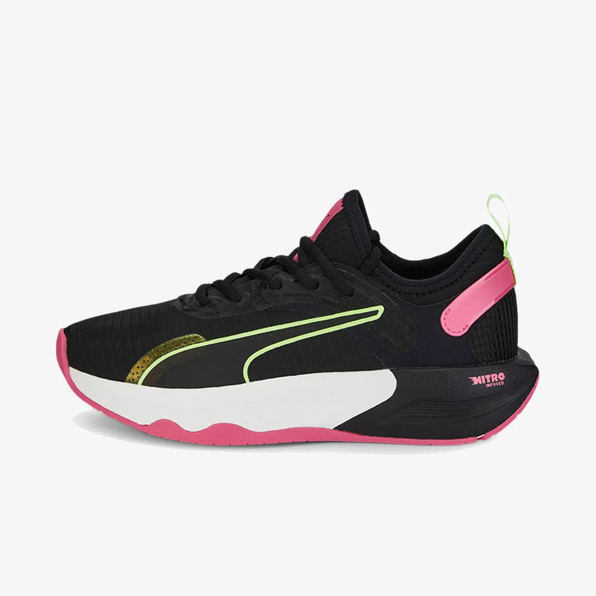 PUMA Tenisice PWR XX NITRO WN S PUMA BLACK-SUNSET PINK 