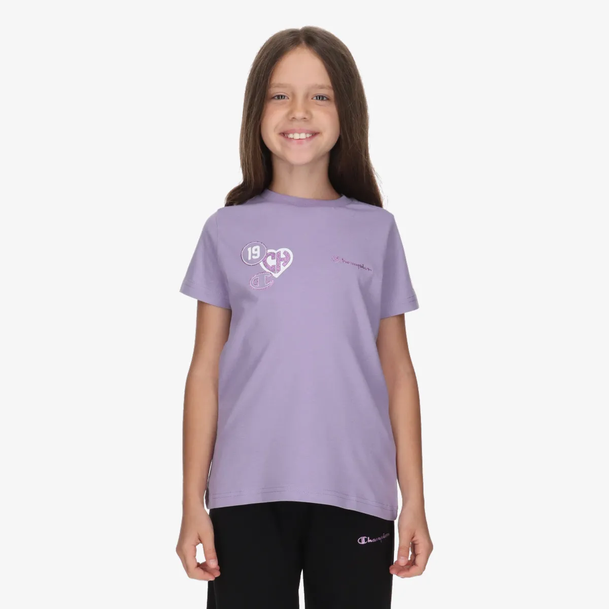 CHAMPION T-Shirt COLLEGE GIRL T-SHIRT 