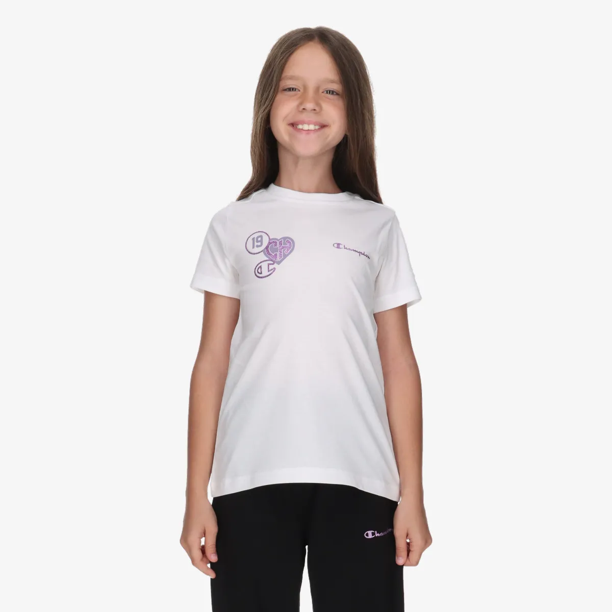 CHAMPION T-Shirt COLLEGE GIRL T-SHIRT 