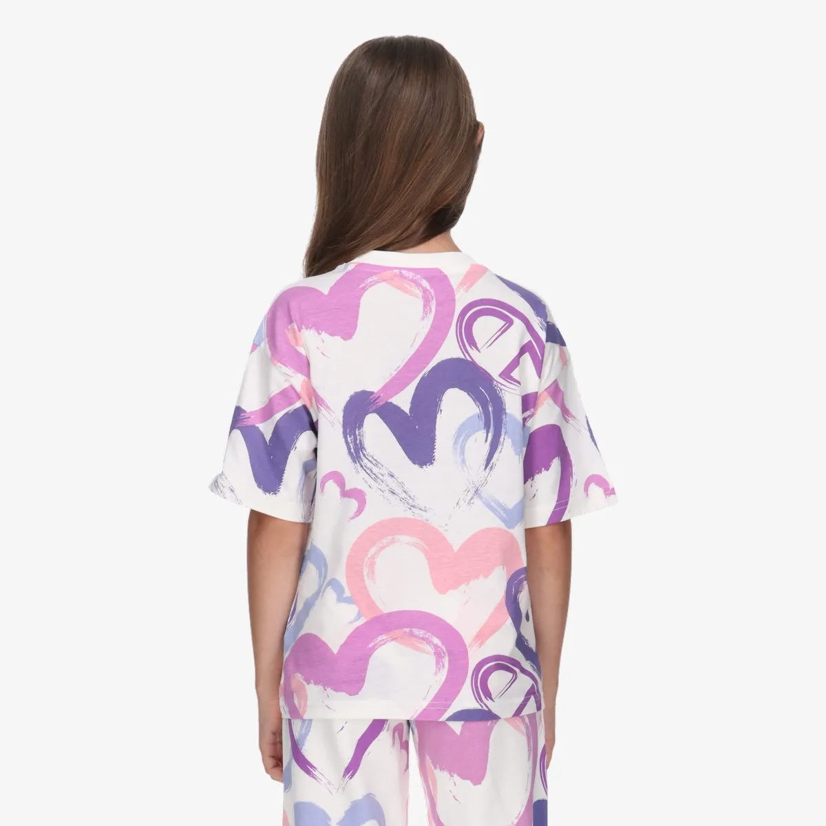 CHAMPION T-Shirt ALL OVER HEART T-SHIRT