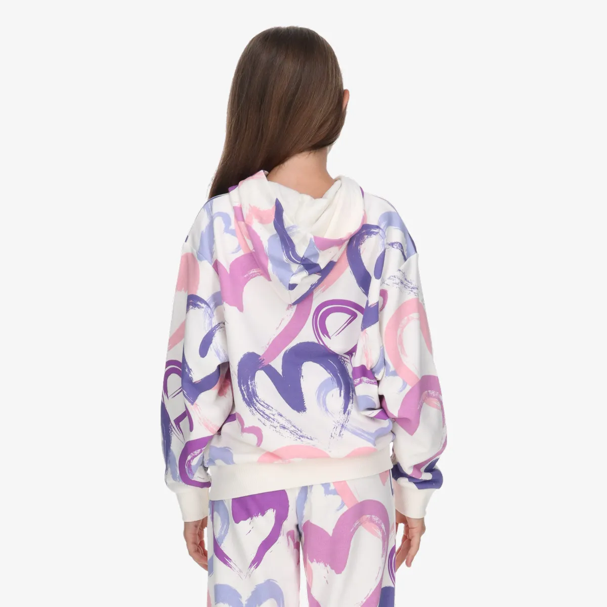 CHAMPION Majica s kapuljačom ALL OVER HEART HOODY