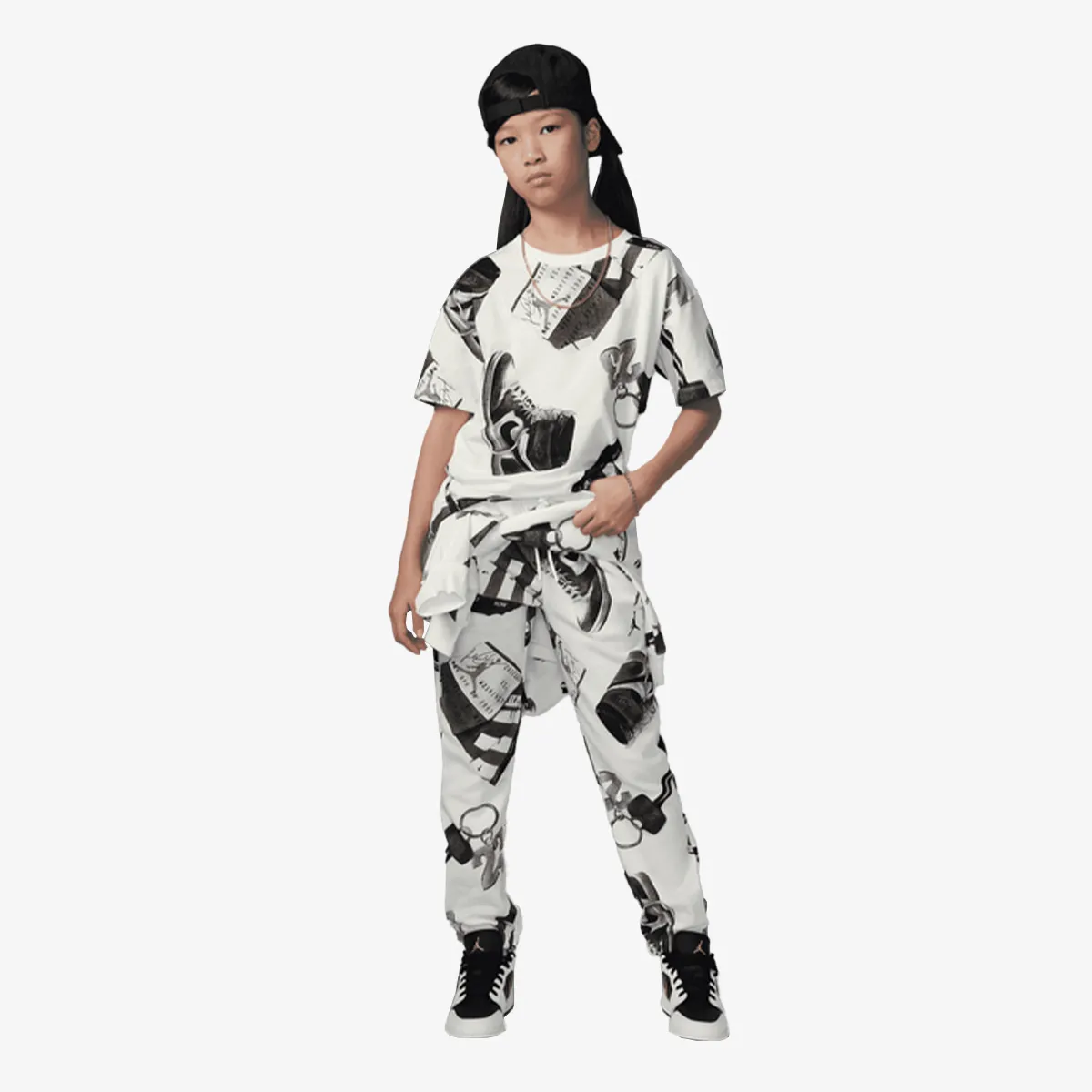 JORDAN T-Shirt JDG WJ BROOKLYN AOP SS TEE 