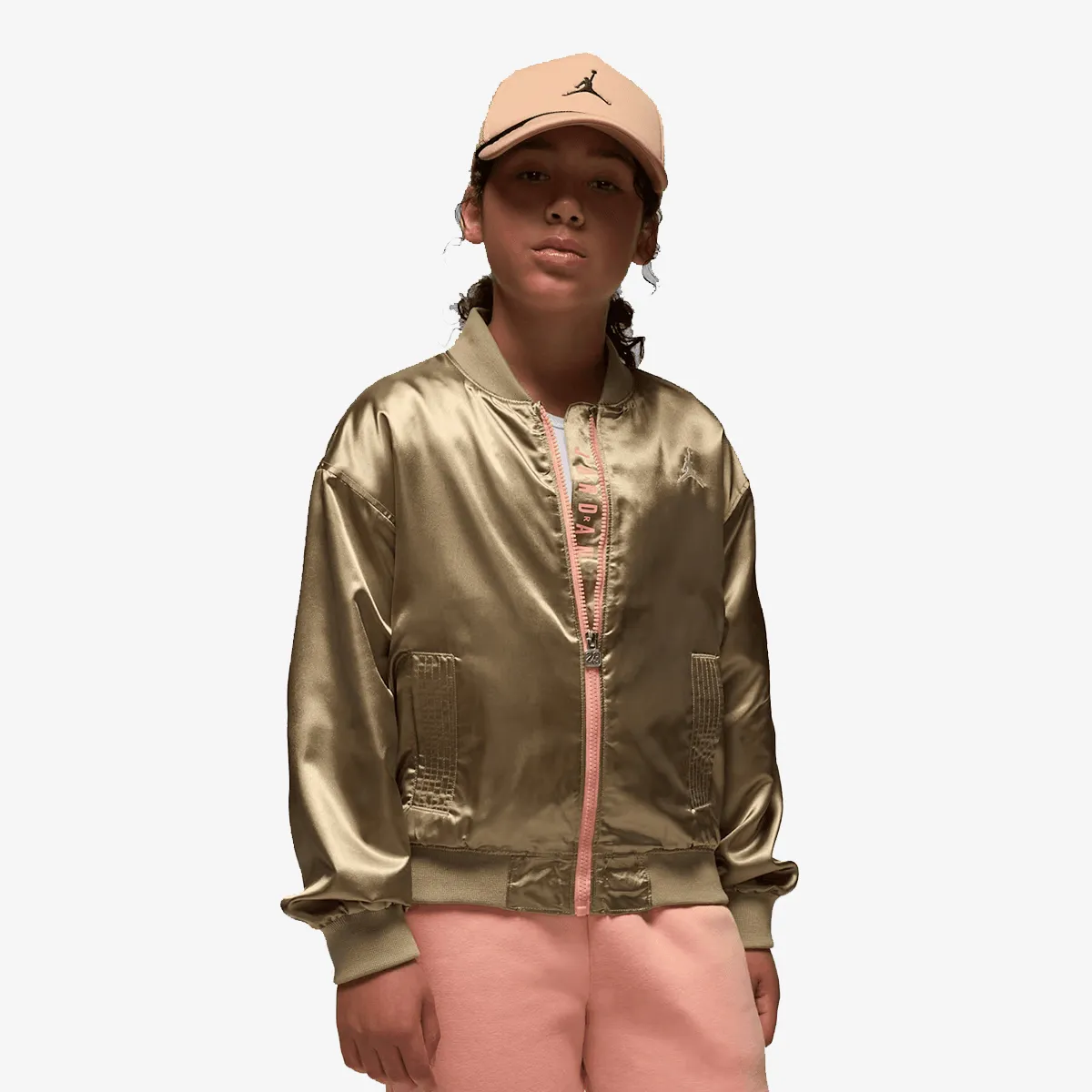 JORDAN Jakna JDG COLOR BLOCKED SATIN BOMBER