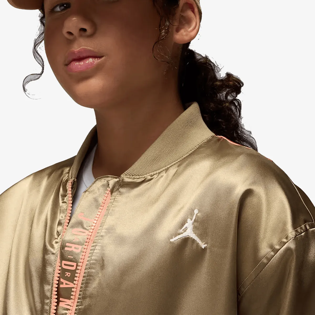 JORDAN Jakna JDG COLOR BLOCKED SATIN BOMBER