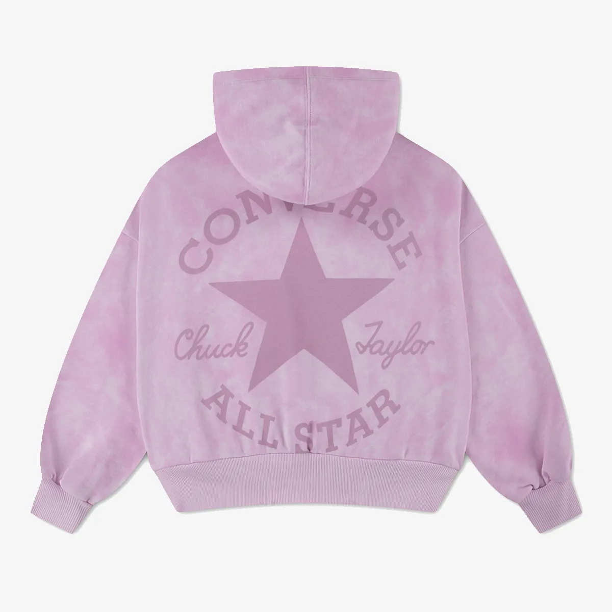 CONVERSE Majica s kapuljačom CNVG PRINTED WASH RELAXED HOOD 