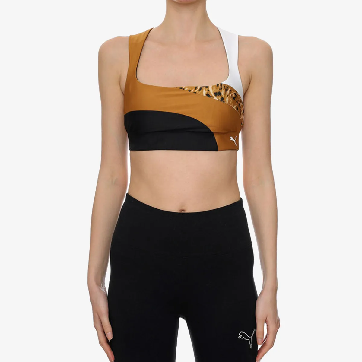 PUMA Top i majica bez rukava PUMA MID IMPACT SAFARI GLAM BRA 