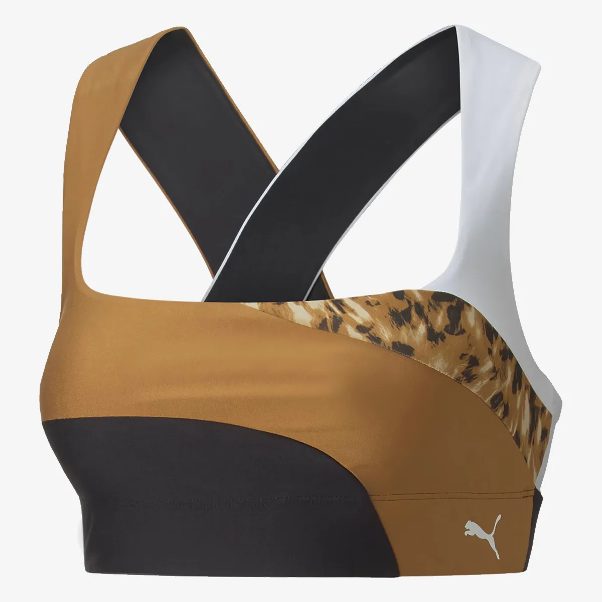 PUMA Top i majica bez rukava PUMA MID IMPACT SAFARI GLAM BRA 