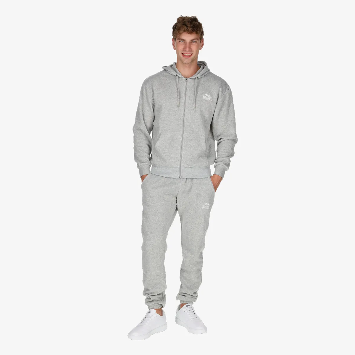 LONSDALE Majica s kapuljačom s patentom LNSD MEN'S FULL ZIP HOODY
