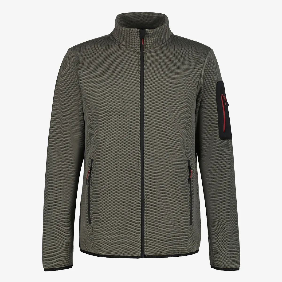 ICEPEAK Majica s kapuljačom s patentom ICEPEAK BREDSTEDT 