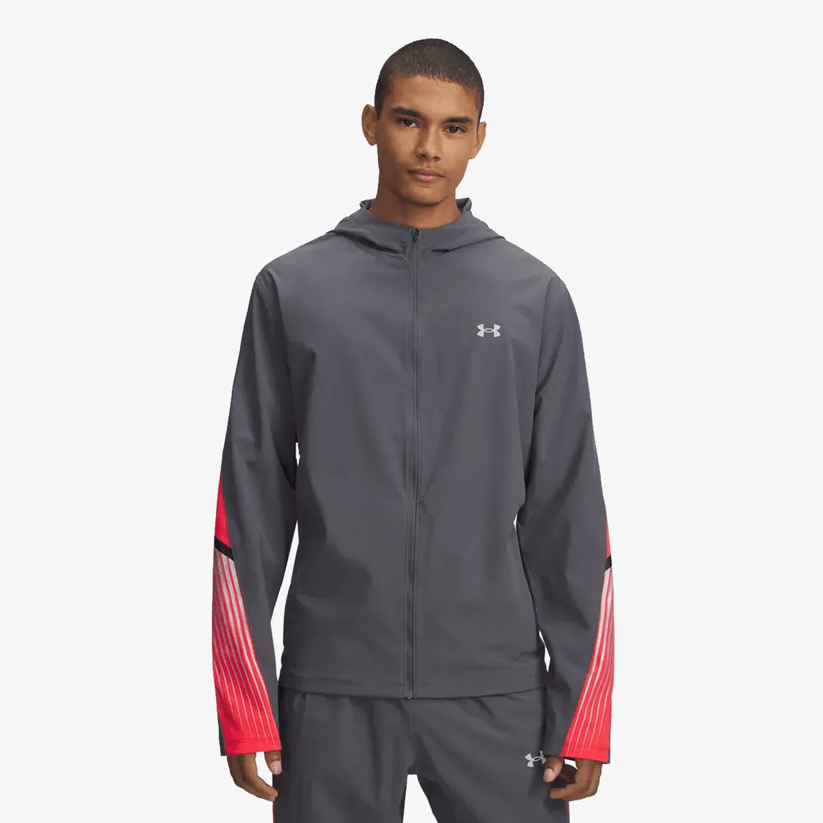 UNDER ARMOUR Majica s kapuljačom UA Velociti Storm Hooded Jkt 
