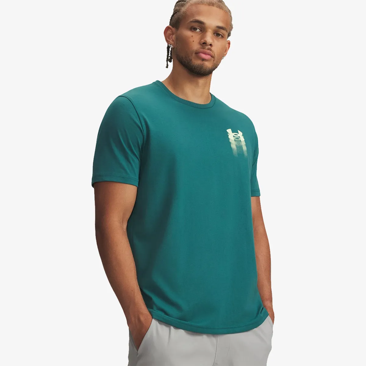 UNDER ARMOUR T-Shirt UA M BLUR LOGO SS 