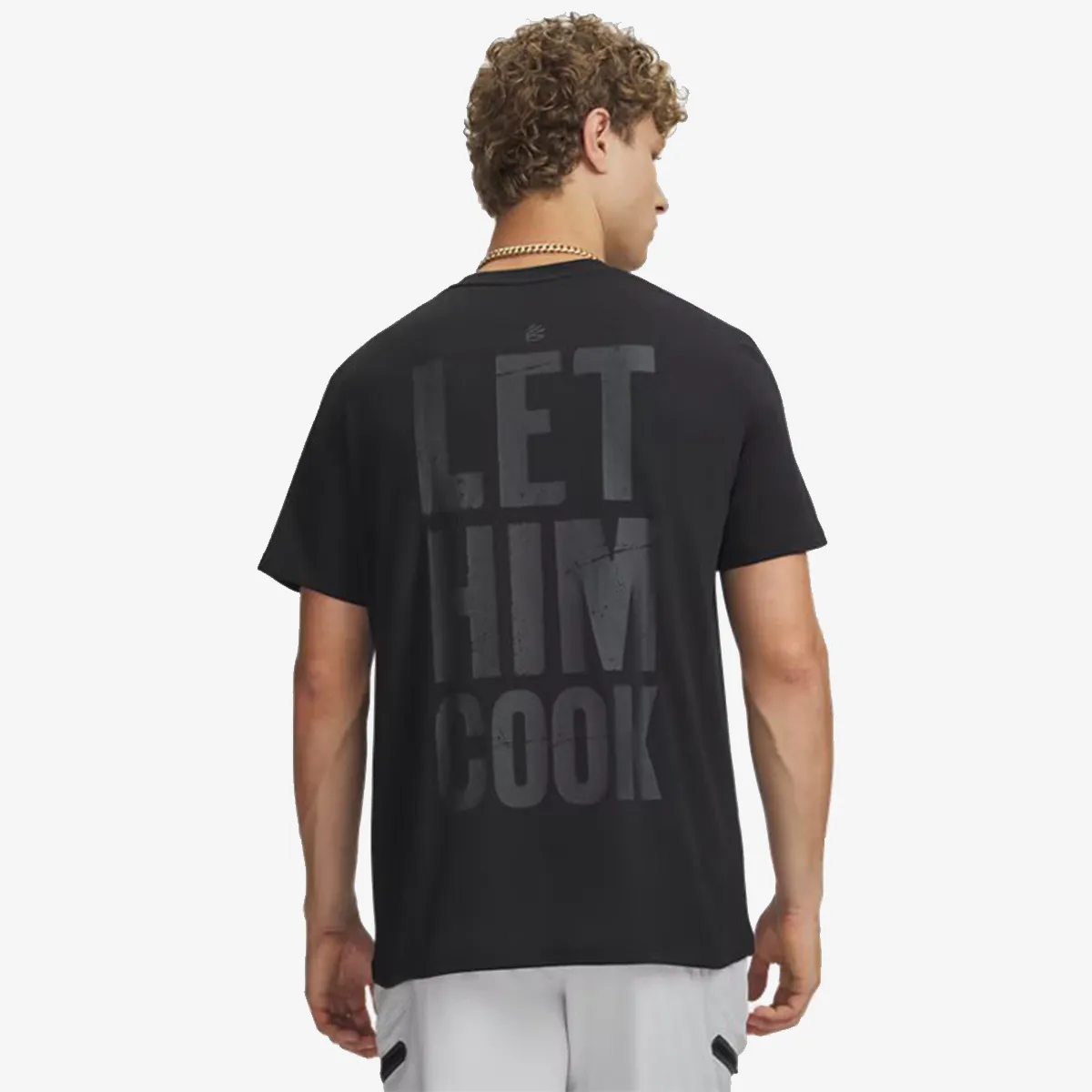 UNDER ARMOUR T-Shirt Curry Let Him Cook Tee 