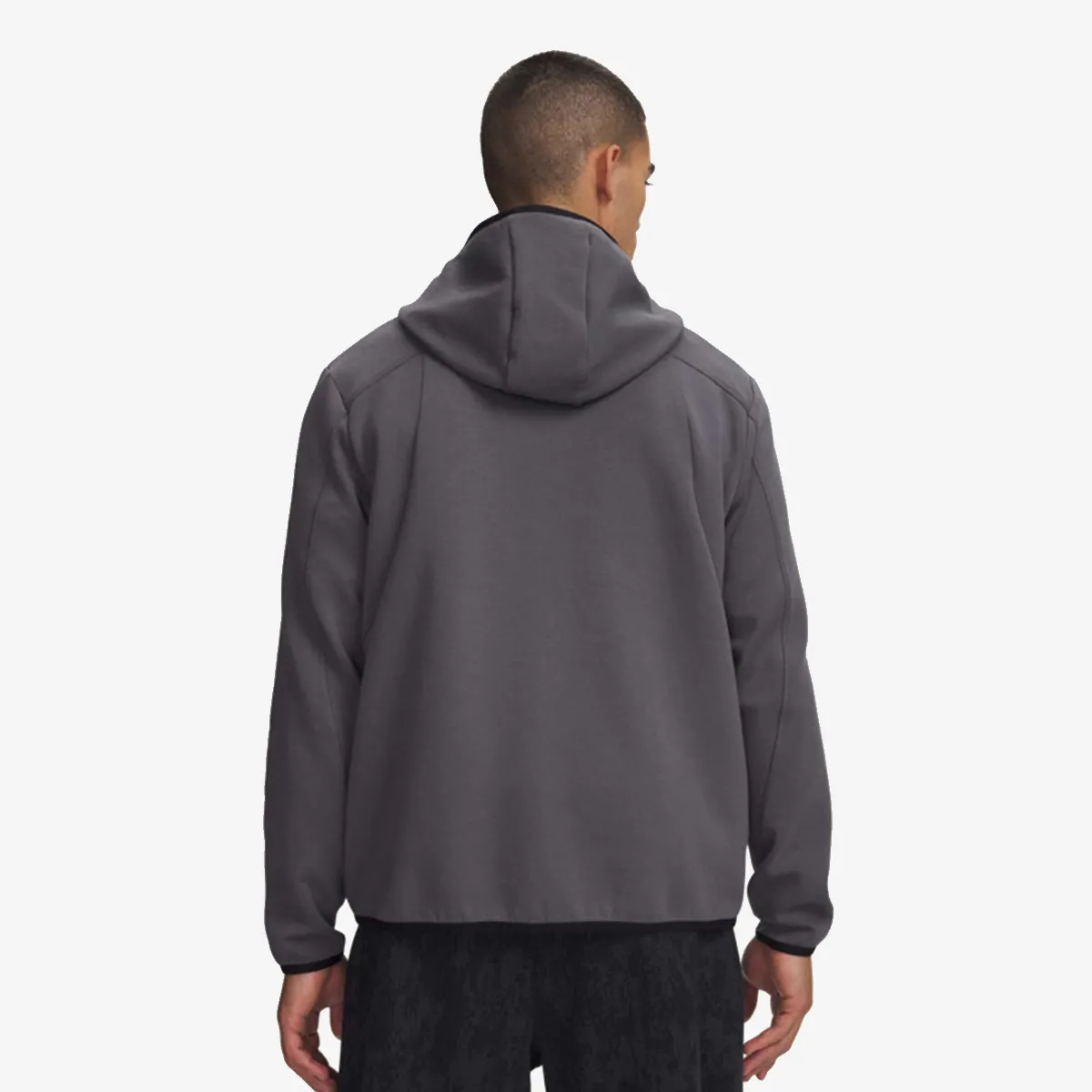 UNDER ARMOUR Majica s kapuljačom s patentom UA Unstoppable Flc FZ 