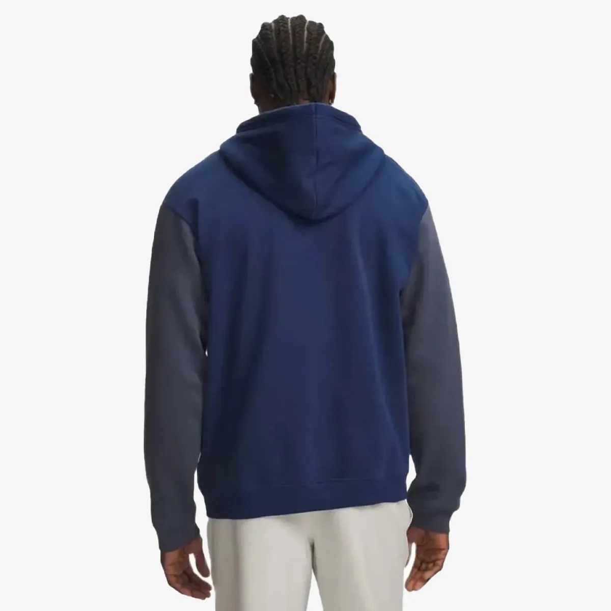 UNDER ARMOUR Majica s kapuljačom Rival Fleece Striped Hoodie