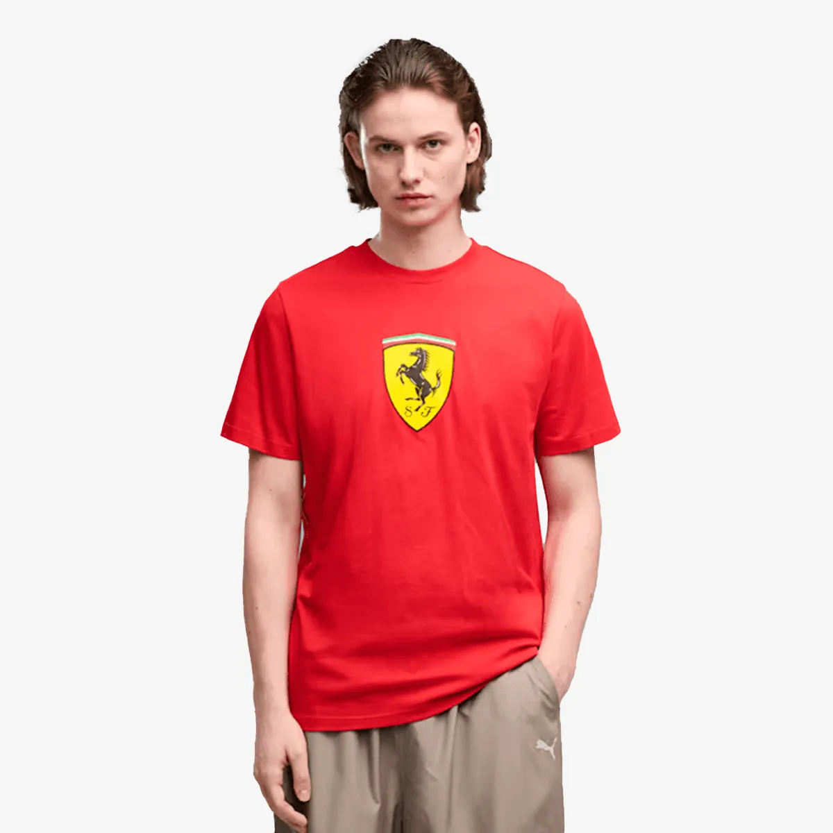 PUMA T-Shirt Ferrari Colored Shield Tee