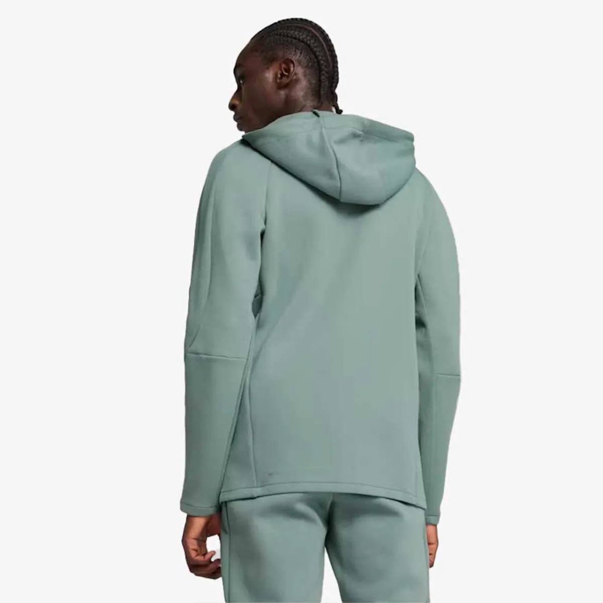 PUMA Majica s kapuljačom s patentom PUMA EVOSTRIPE Full-Zip Hoodie DK