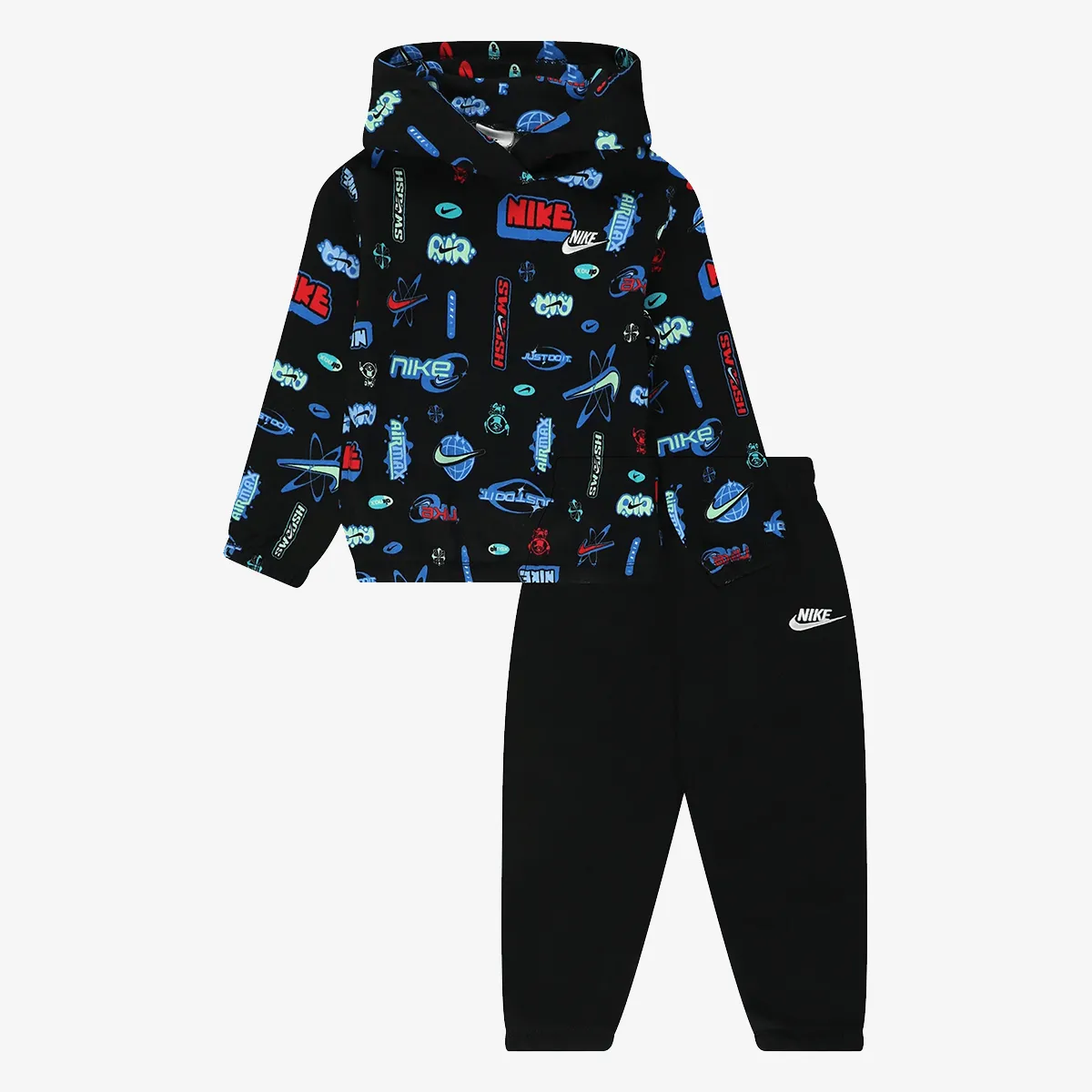 NIKE Trenirka NKB B NSW BRAND A AOP FLC PO S