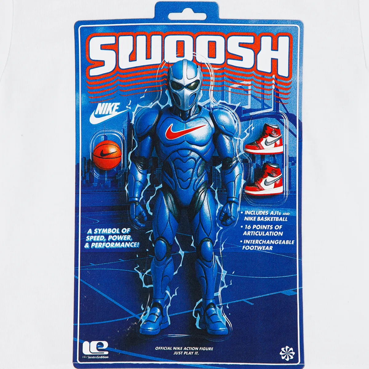 NIKE T-Shirt NKB SWOOSH ACTION FIGURE