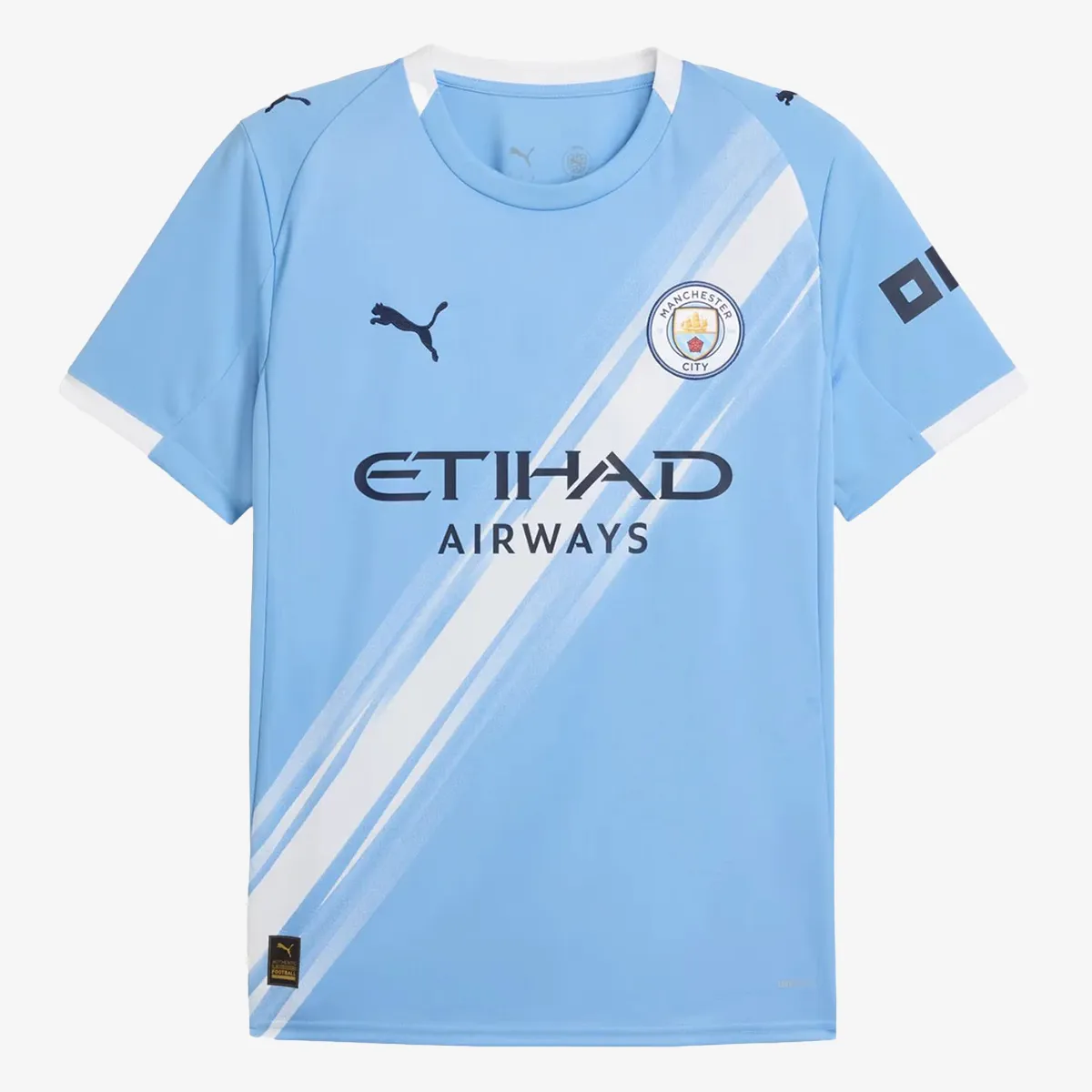 PUMA Dres MCFC Home Jersey Replica Team Light Blue 