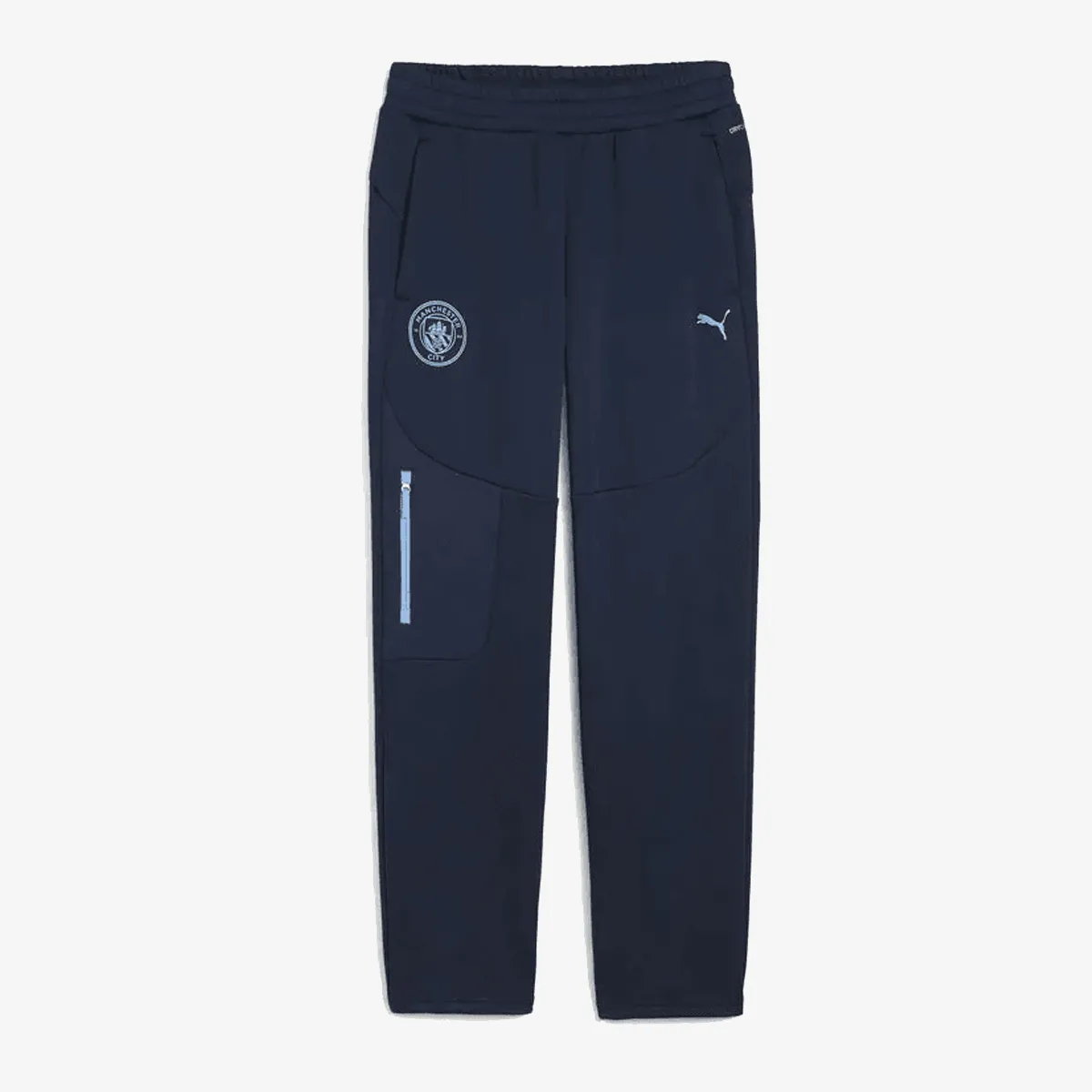 PUMA Hlače MCFC PUMATECH Sweatpants Deep Navy-Team 