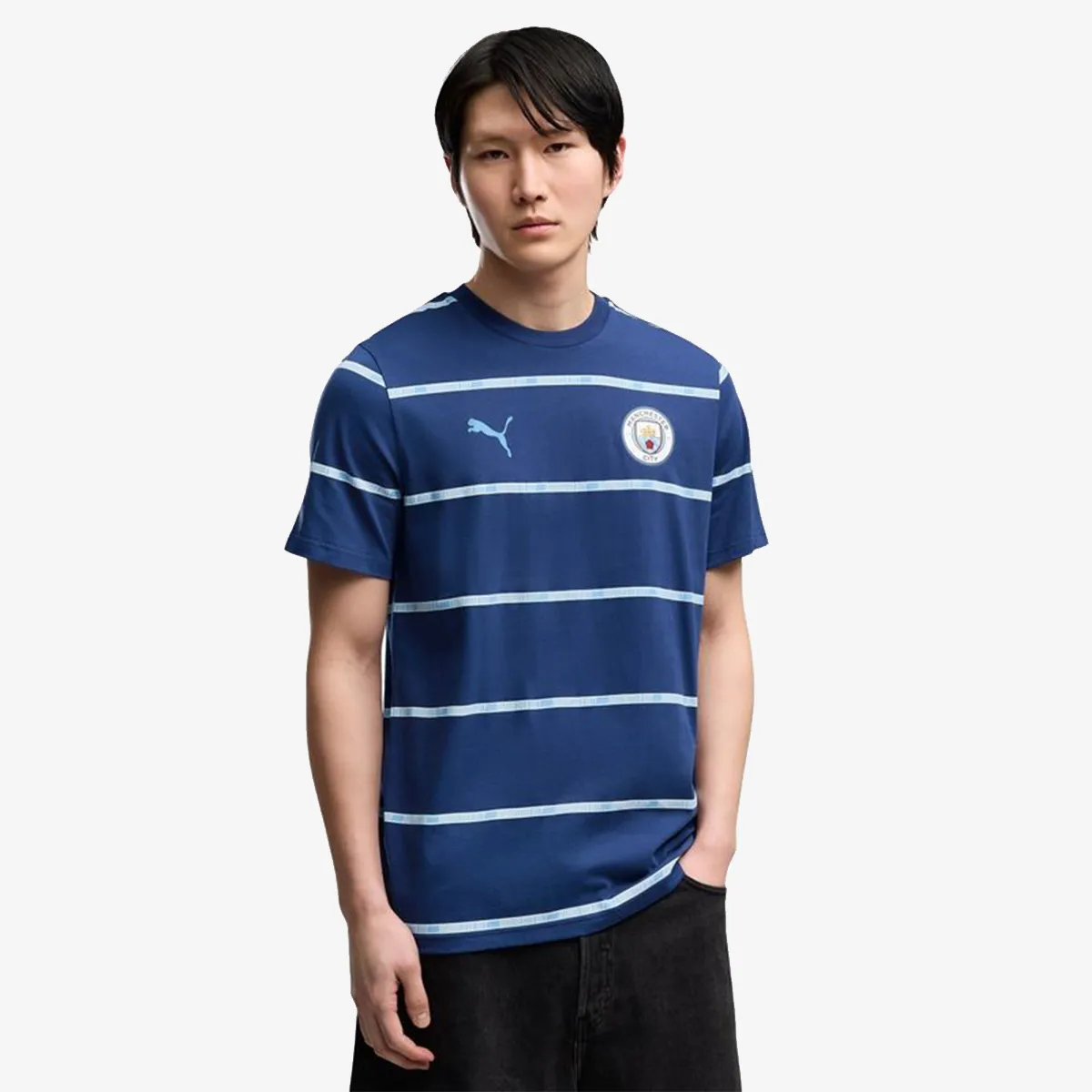PUMA T-Shirt MCFC ftblCulture Tee AOP
