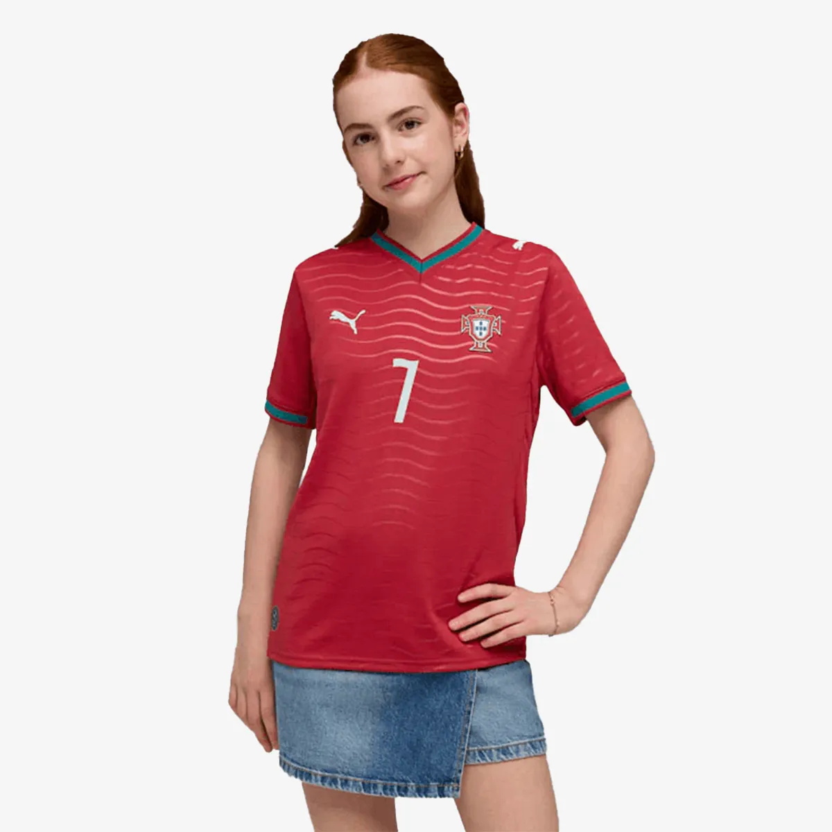 PUMA Dres FPF Home Jersey Replica Jr Player Club R 