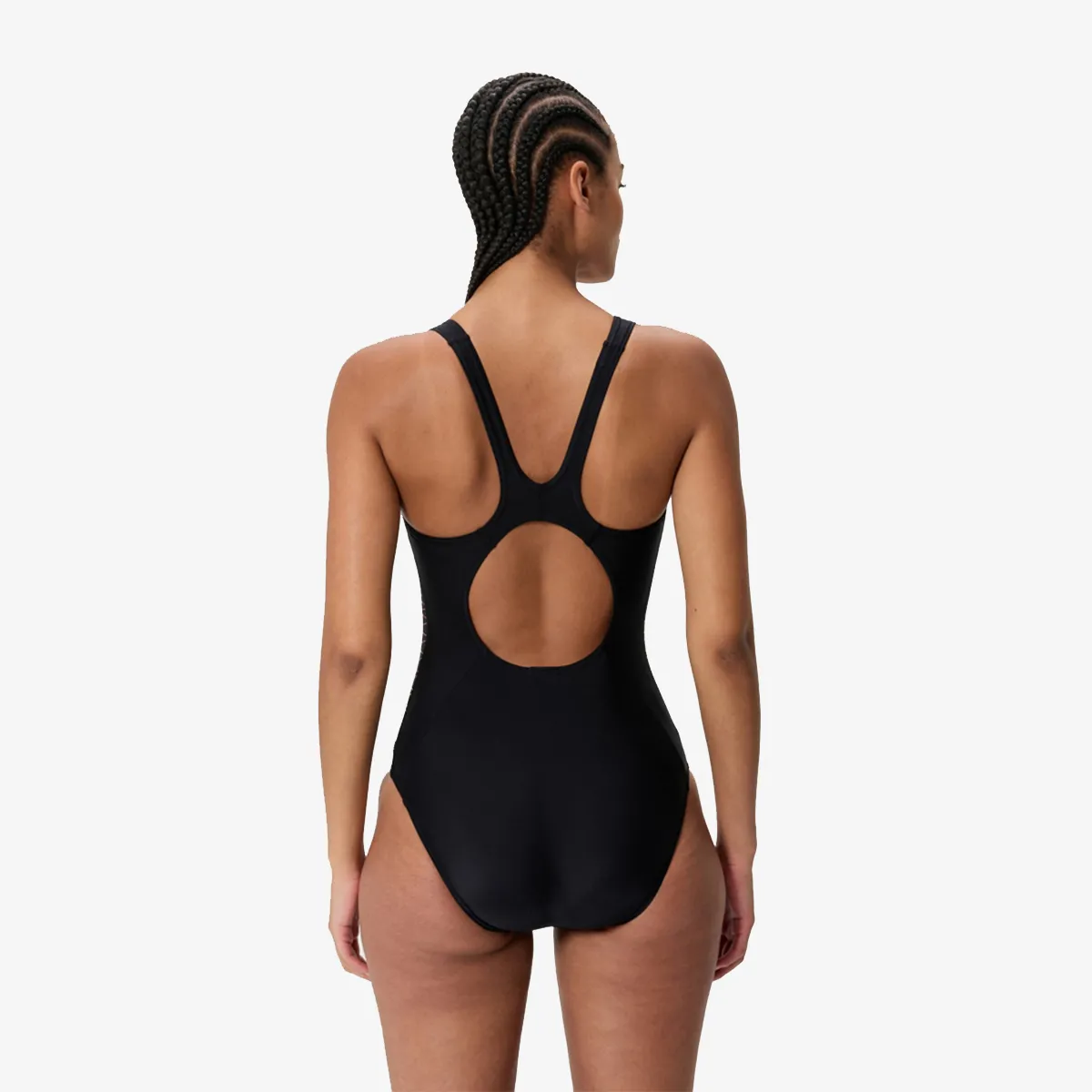 SPEEDO Kupaći kostim PLCMT MUSCLEBACK 1PC BLACK 
