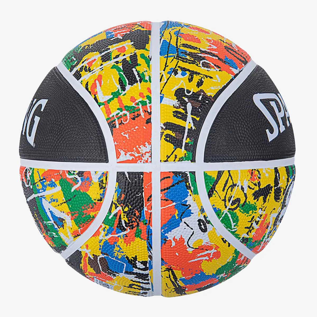 SPALDING Lopta KOŠ. LOPTA GRAFITTI rainbow