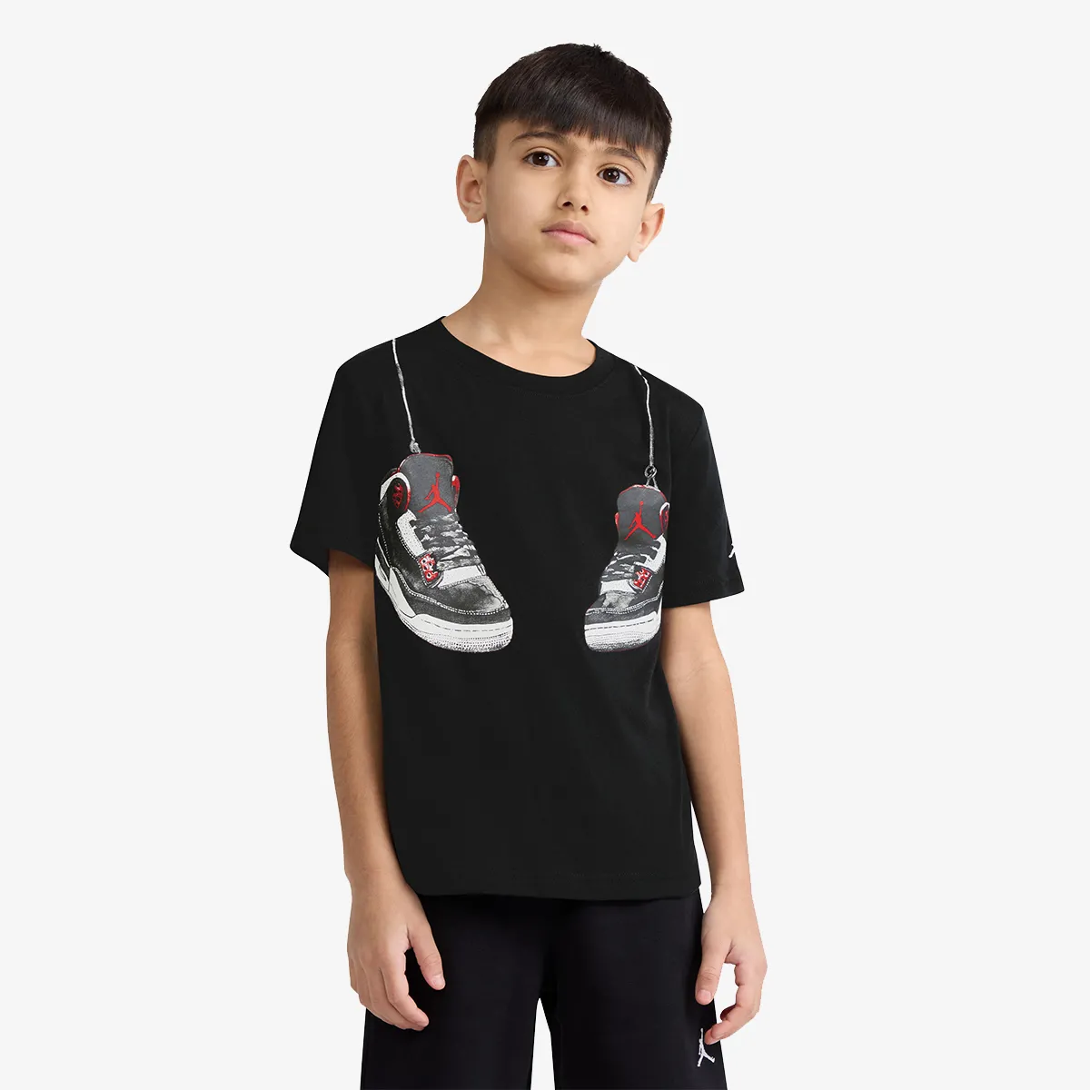 JORDAN T-Shirt JDB AJ3SHOE STRINGS 