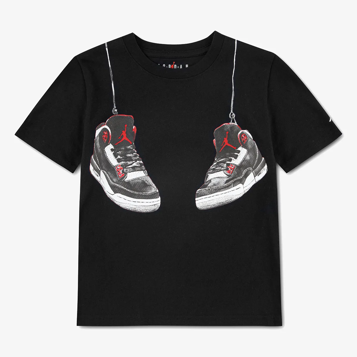 JORDAN T-Shirt JDB AJ3SHOE STRINGS 