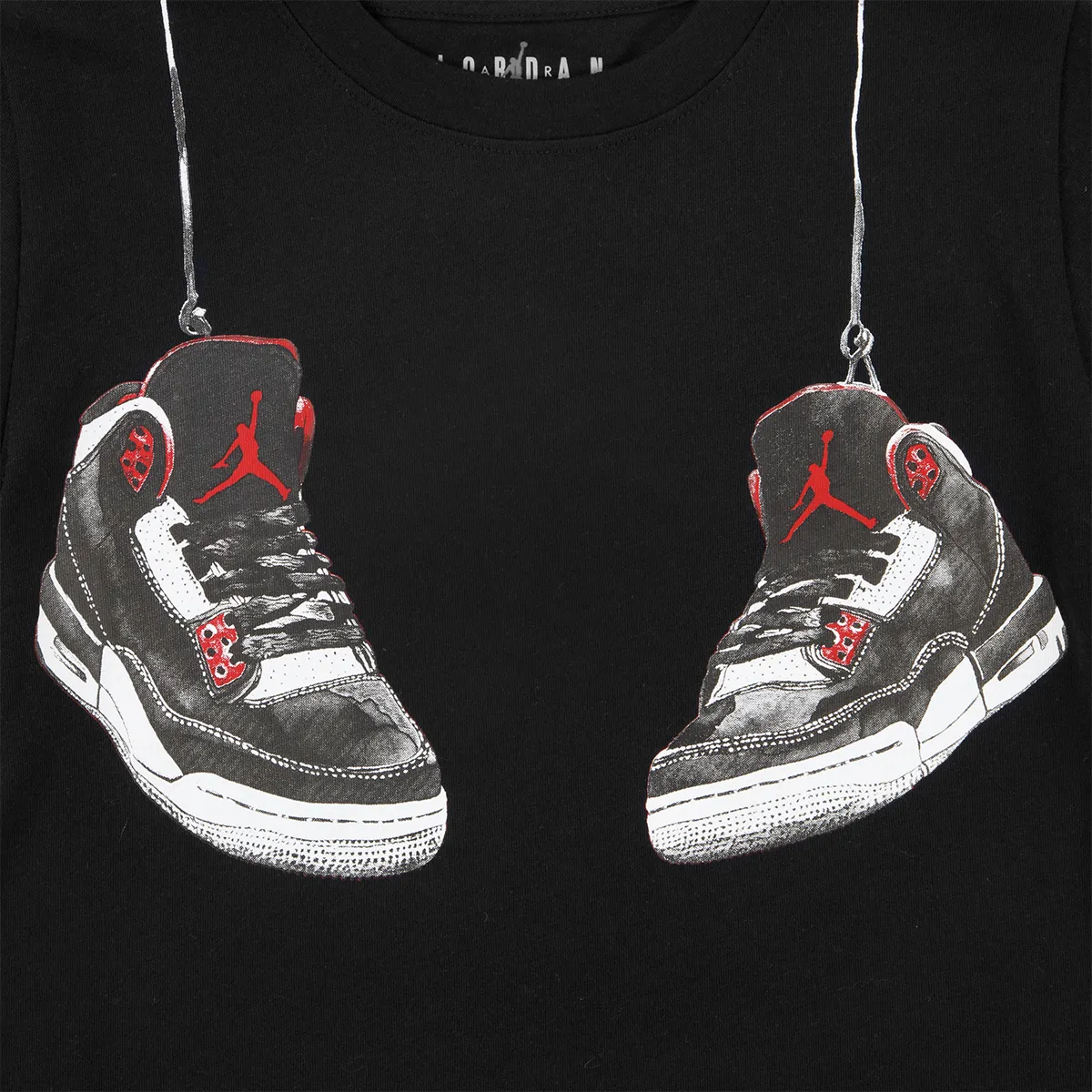 JORDAN T-Shirt JDB AJ3SHOE STRINGS 