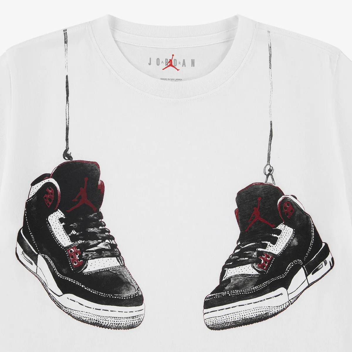 JORDAN T-Shirt JDB AJ3SHOE STRINGS 