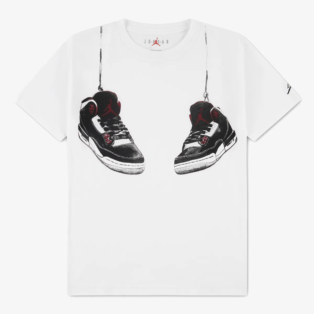JORDAN T-Shirt JDB AJ3SHOE STRINGS 