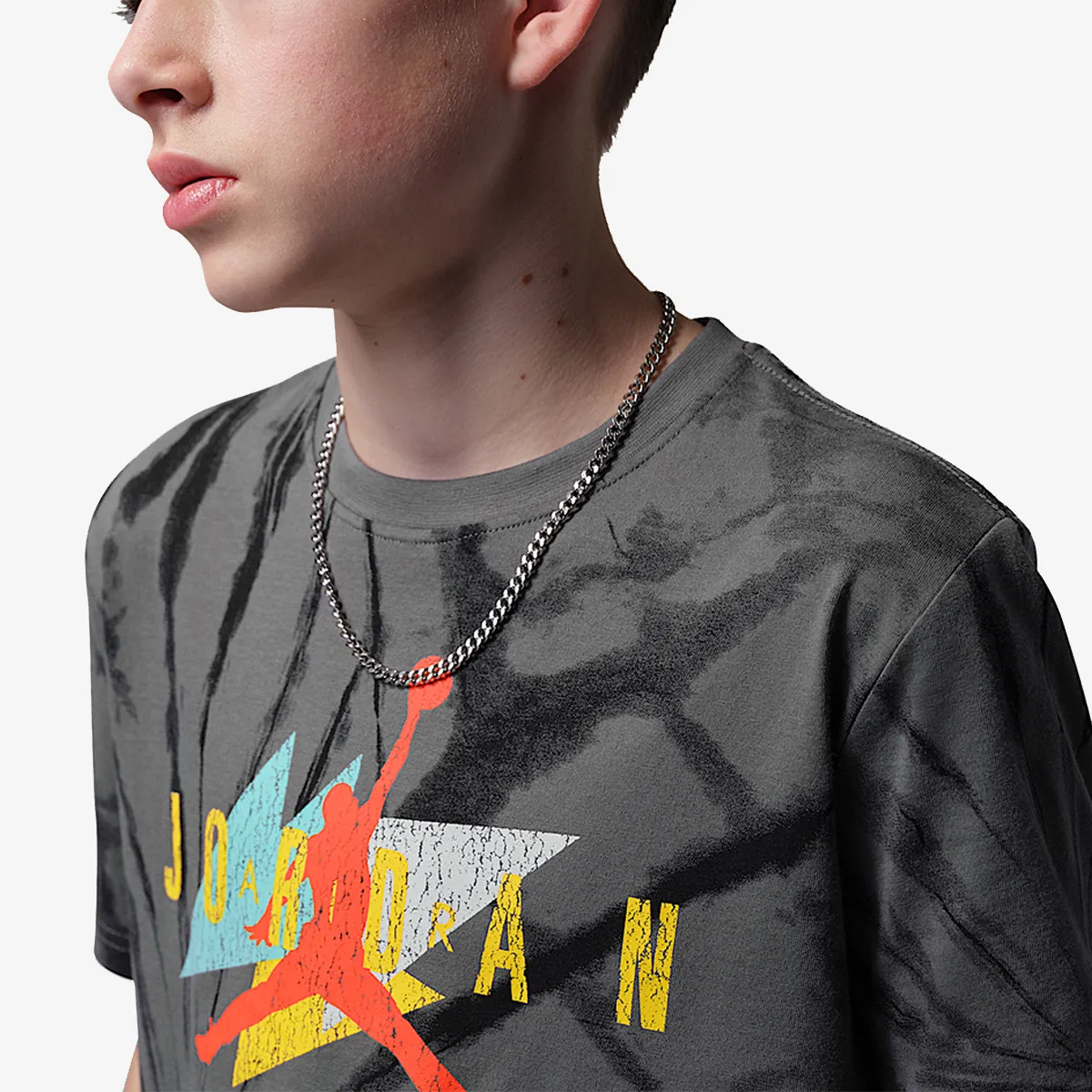 JORDAN T-Shirt JDB GEO TIE DYE HBR SS TEE 