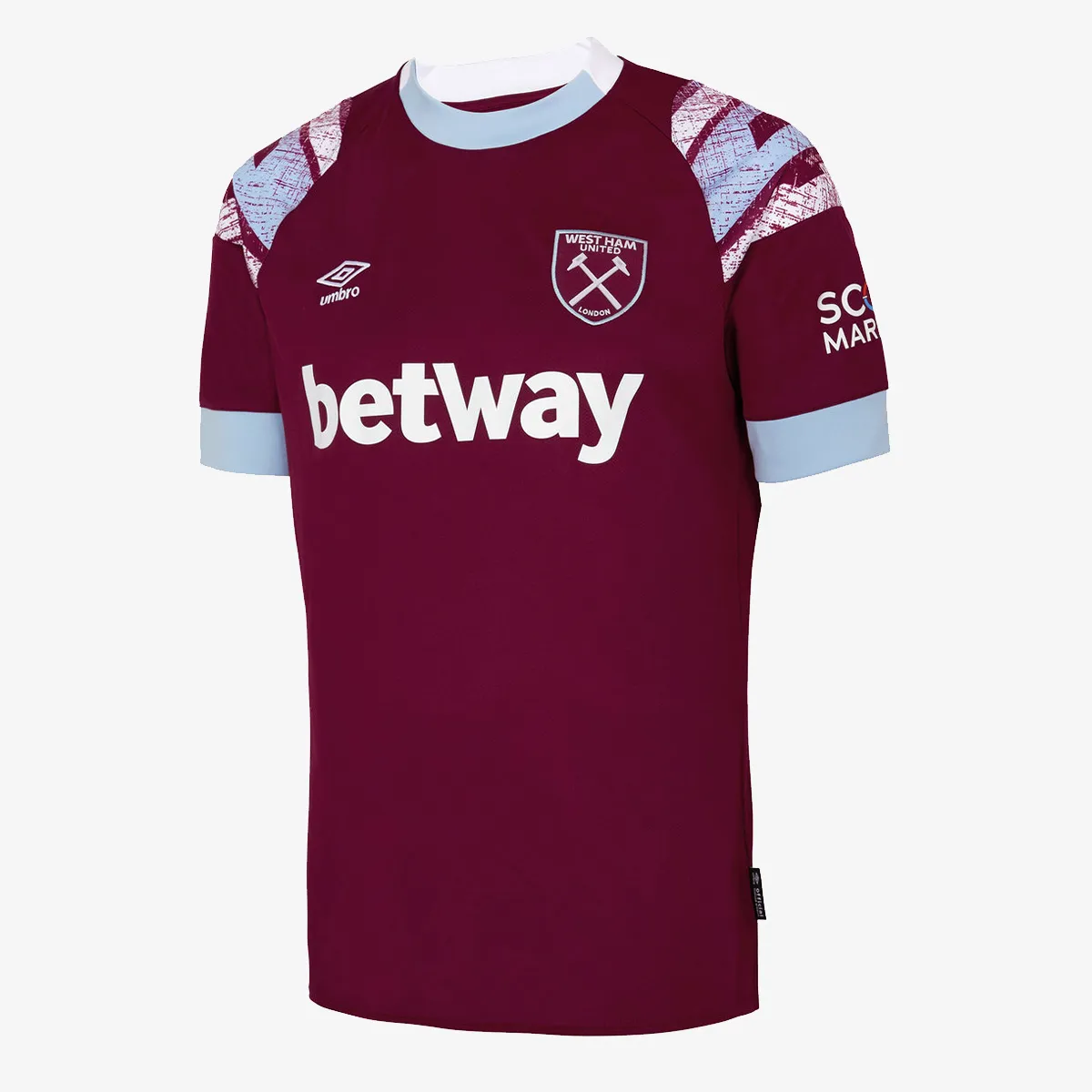 UMBRO Dres WEST HAM HOME JERSEY S/S 