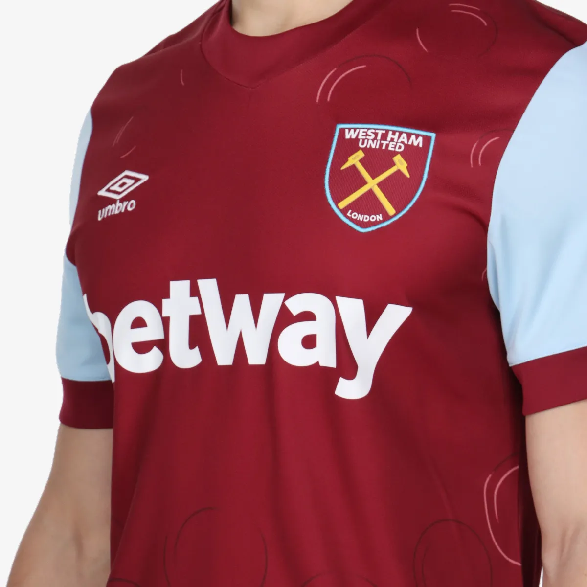 UMBRO Komplet WEST HAM UNITED JERSEY 