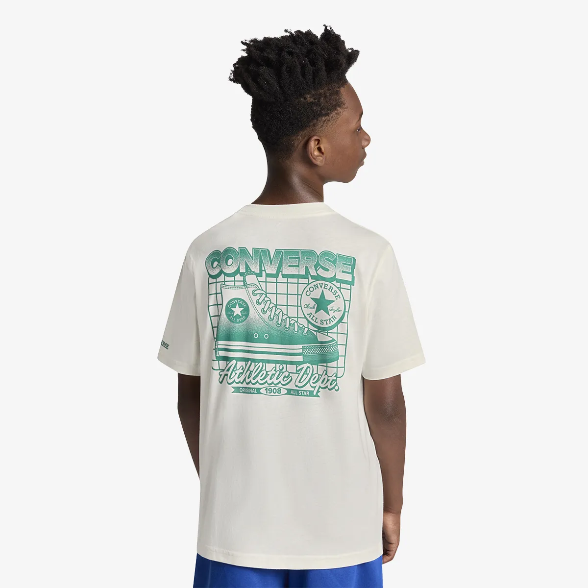 CONVERSE T-Shirt CNVB FRONTBACK RETRO SNKR TEE
